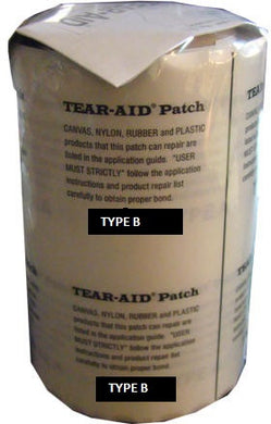 Tear Aid 15cm x 15cm Patch (TYPE B) Vinyl, PVC, Pool Liner, Zorb Ball, Seat, Inflatable, Pool Toy