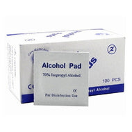 Alcohol Cleaning Swabs Cleanser Sterilization 70% Isopropyl For Preparation Prior To Patching