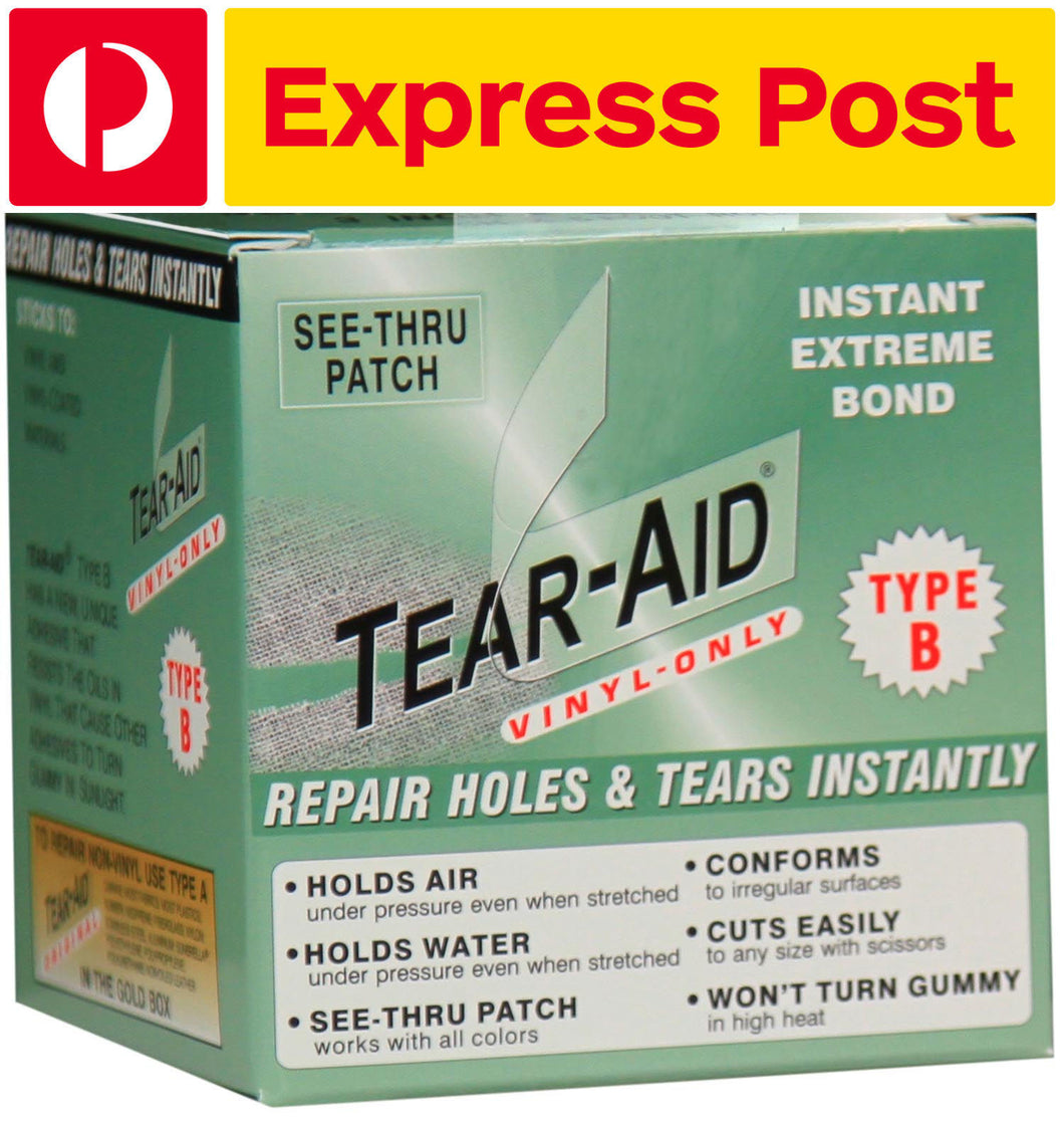 Tear Aid - Type B 152cm (5ft) Bulk Roll (Vinyl, PVC Products) ** EXPRESS POST **